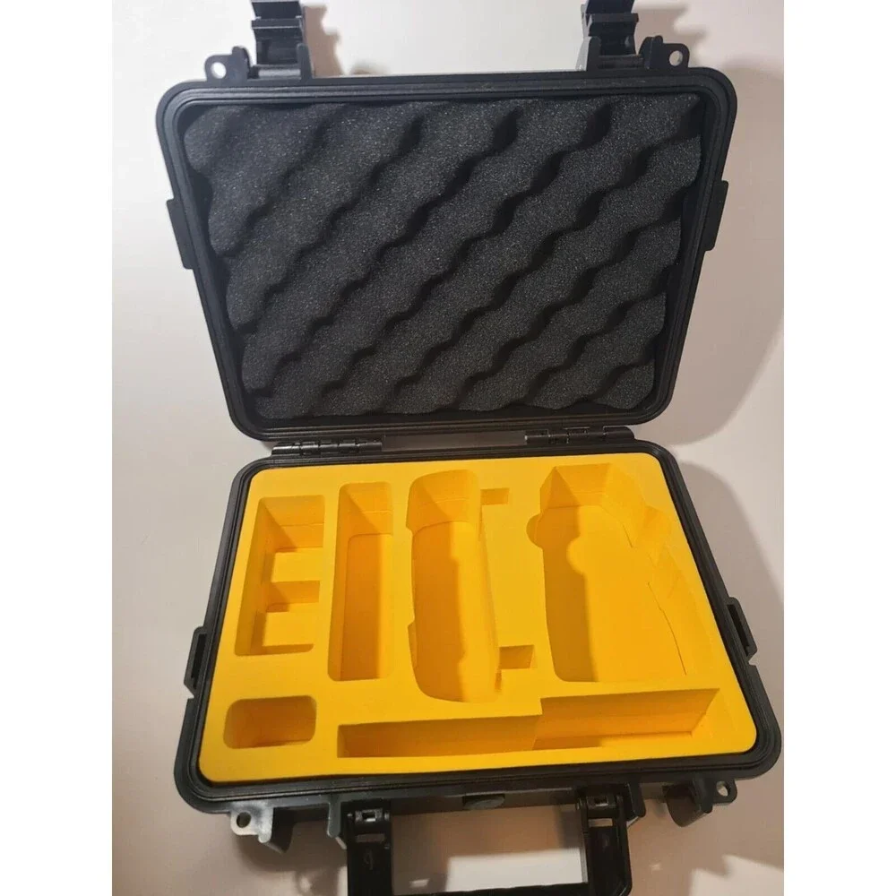 judunmsk Waterproof Hard Case for For Drone, Compact Portable NEW Open BOX